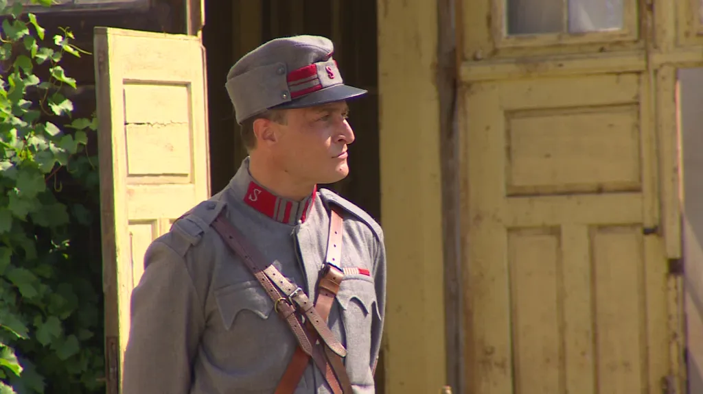 Natáčení seriálu Četníci z Luhačovic