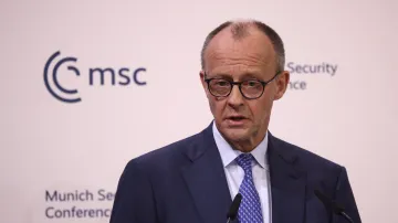 Friedrich Merz na Mnichovské bezpečnostní konferenci