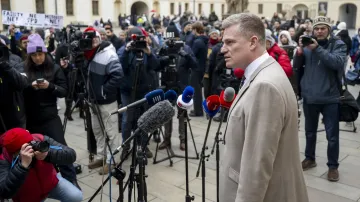 Filip Turek po schůzce s prezidentem Petrem Pavlem (22. prosince 2025)