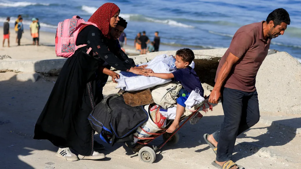 Palestinci se vracejí na sever Pásma Gazy