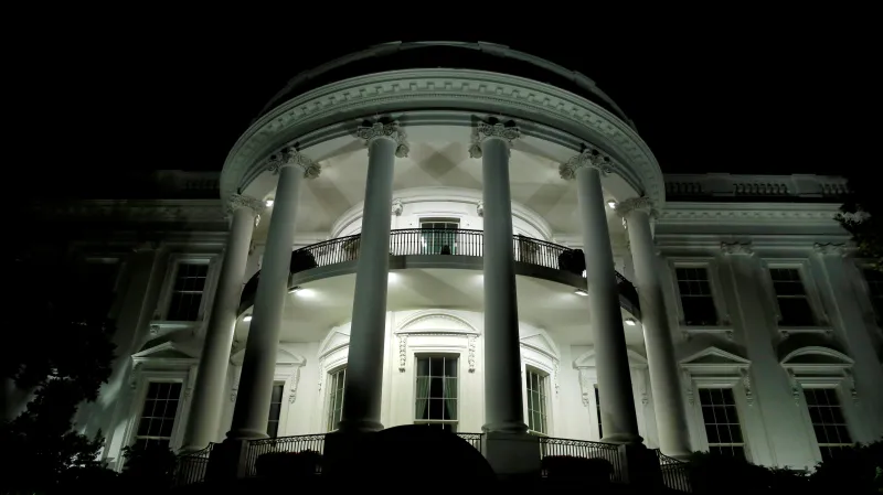 Zadní průčelí Bílého domu