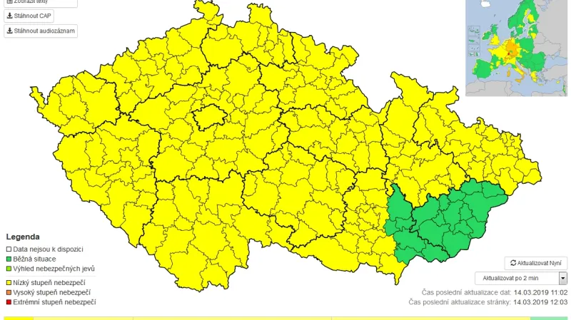 Výstraha před větrem