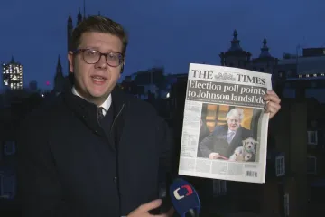 „Fantastické vítězství“ i „předvánoční noční můra“. Britský tisk komentuje výsledky voleb