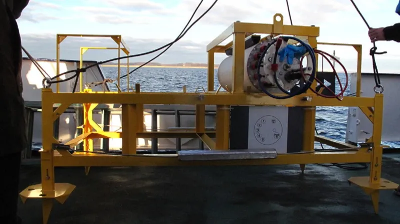 Část observatoře při údržbě