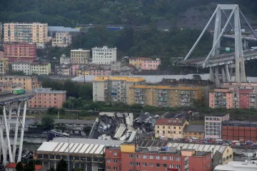 Soud udělil vysoké tresty za zřícení Morandiho mostu v Janově