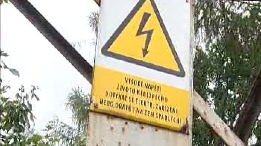 Dráty vysokého napětí