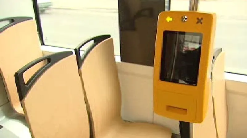 Interiér tramvaje T15