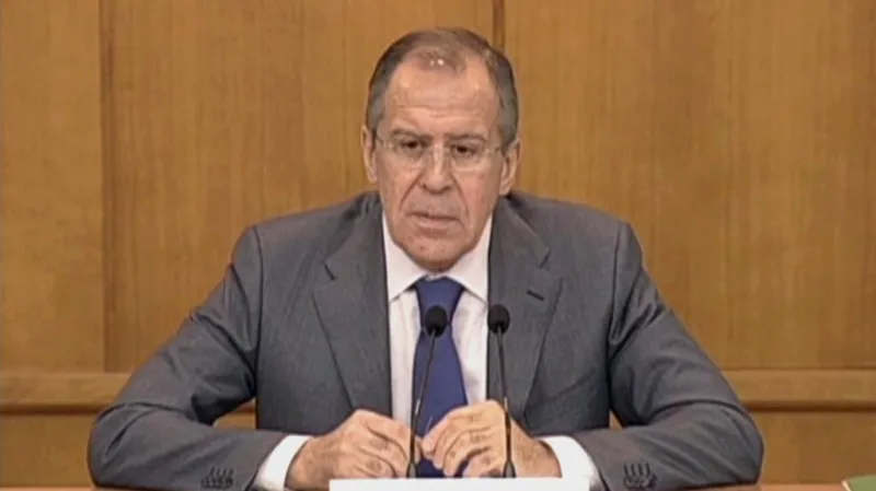 Ruský ministr zahraničí Sergej Lavrov
