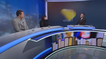 Blanka Činátlová a Pavel Mandys v Událostech, komentářích