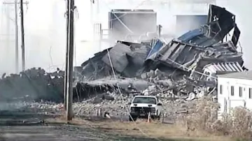 Demolice komínu