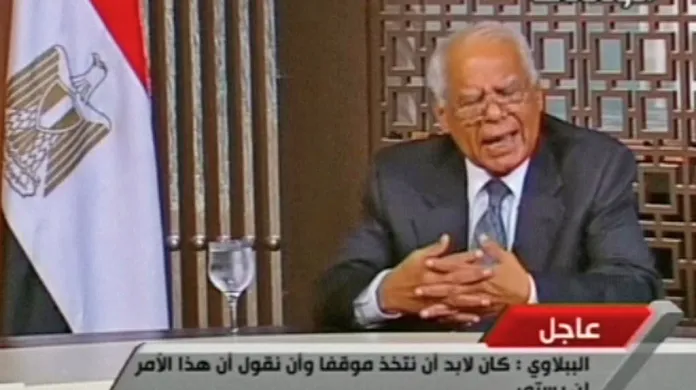 Prozatímní egyptský premiér Házim Bibláví