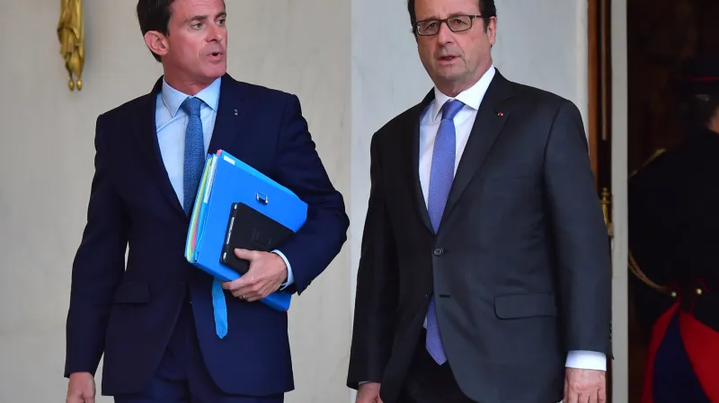 Manuel Valls a Francois Hollande