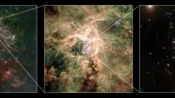 Snímky hvězdy R136a1