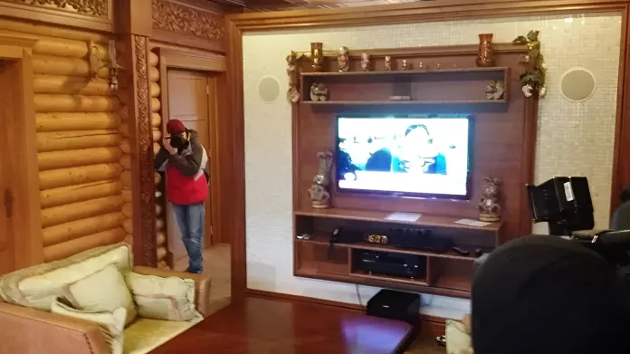 Interiéry Janukovyčova prezidentského sídla
