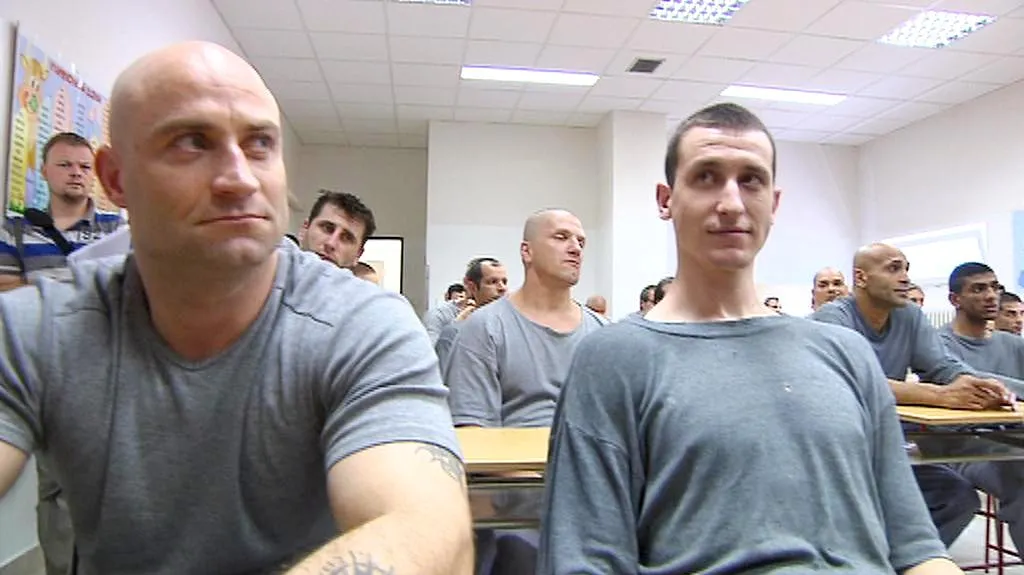 Vězni v jiřickém učilišti