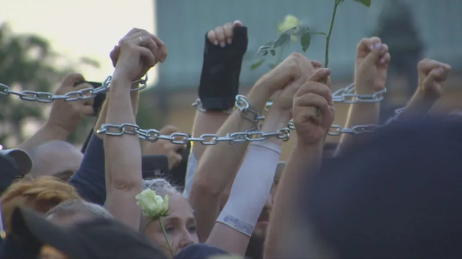 Protest proti směřování Polska