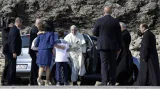 Papež František na Lampeduse