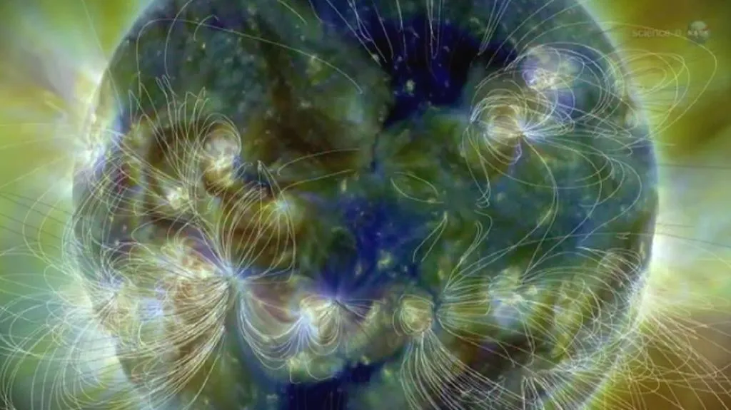 Elektromagnetické pole Slunce