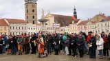 Veřejné shromáždění na podporu okupované Ukrajiny „České Budějovice stojí za Ukrajinou“
