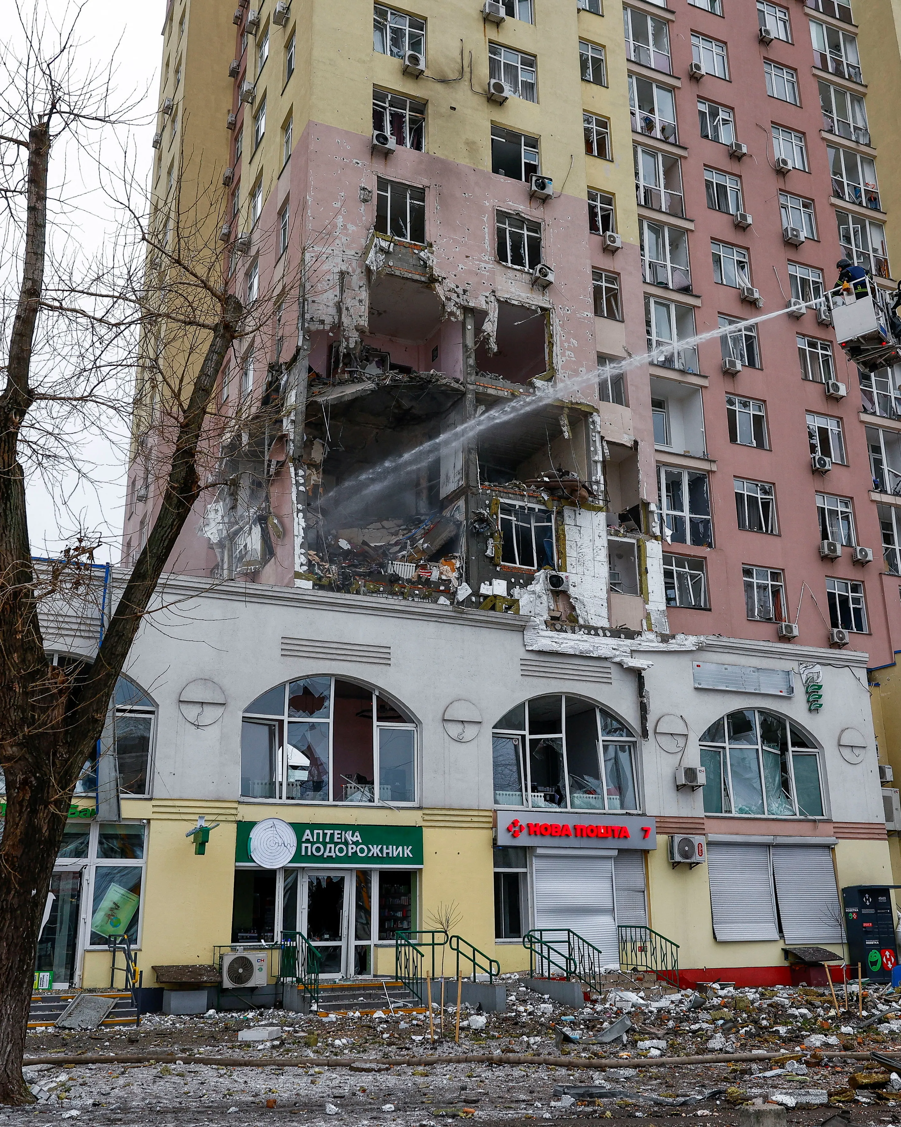 Kyjev po ruských úderech hlásí zraněné