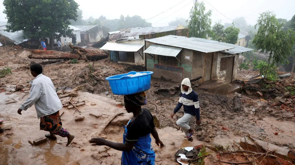 Následky bouře Freddy v Malawi