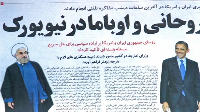 Íránský tisk o telefonickém hovoru prezidentů USA a Íránu