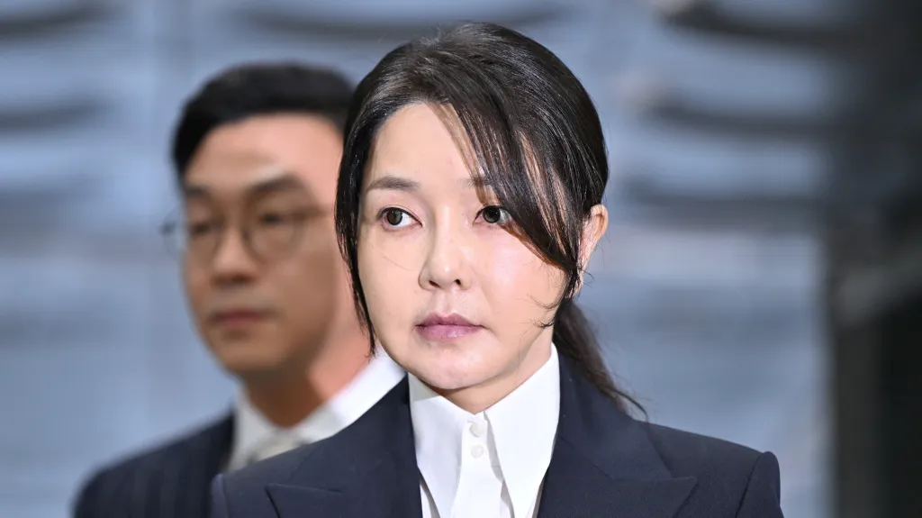Bývalá jihokorejská první dáma Kim Kon-hi