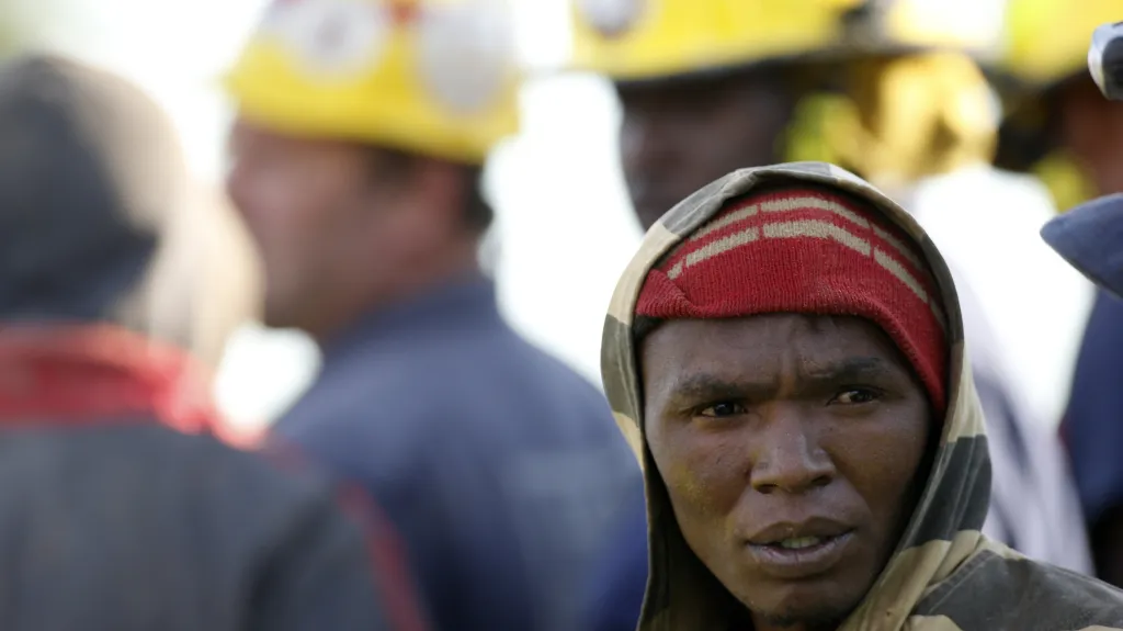 Nelegální horník v Jihoafrické republice