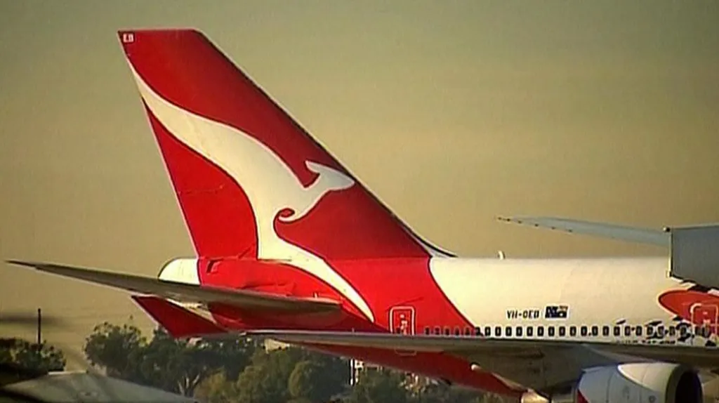 Australská letecká společnost Qantas Airways