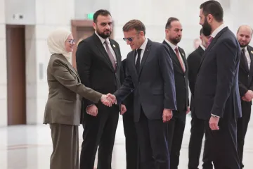 U hotelu v Damašku, kde nocoval Macron, vybuchly nálože