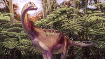 Představa o vzhledu nově popsaného dinosaura