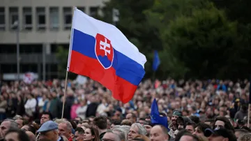 Protest proti vládní konsolidaci v Bratislavě (23. září 2025)