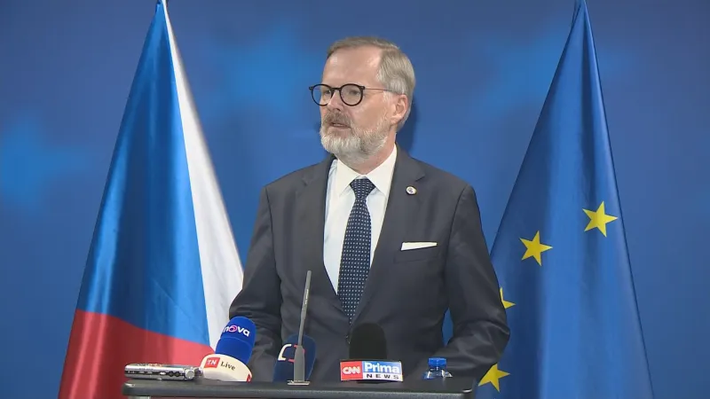 Premiér Petr Fiala (ODS)