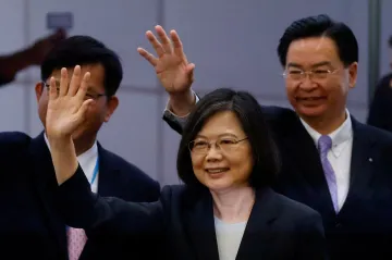 Tchaj-wan nepodléhá tlaku, řekla prezidentka Cchaj Jing-wen v New Yorku