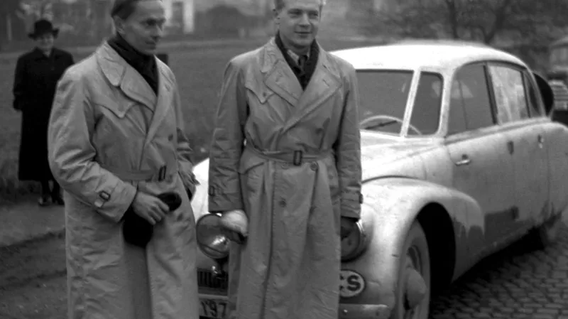 Miroslav Zikmund (vlevo) a Jiří Hanzelka