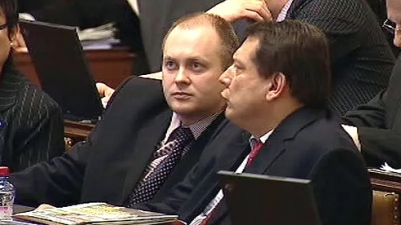 Hlasování o poplatcích 11.2.2009