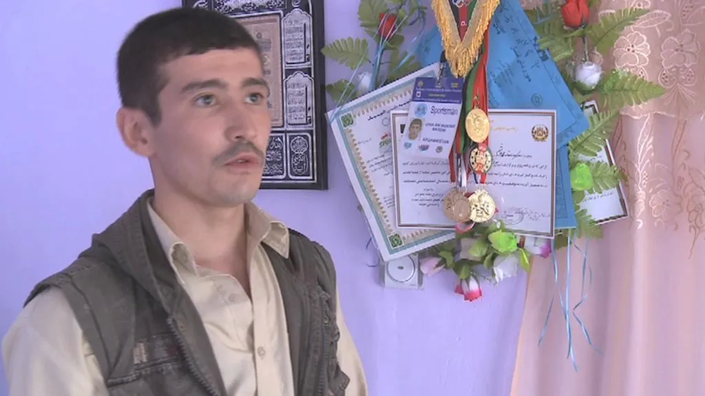 Afghánský boxer Mustafa