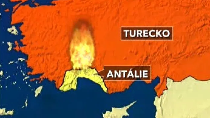 Požáry v Turecku