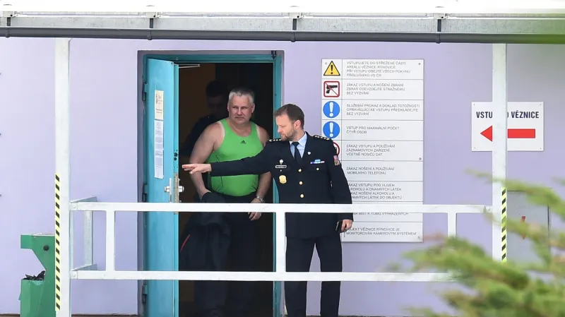 Jiří Kajínek opouští vězení