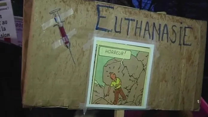 Belgický protest proti dětské eutanazii