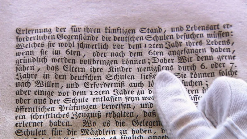 Zavedení povinné školní docházky