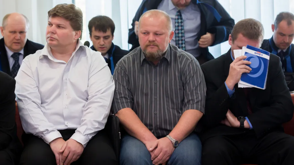 Obžalovaní David Král, Radim Král, Jan Skrášek