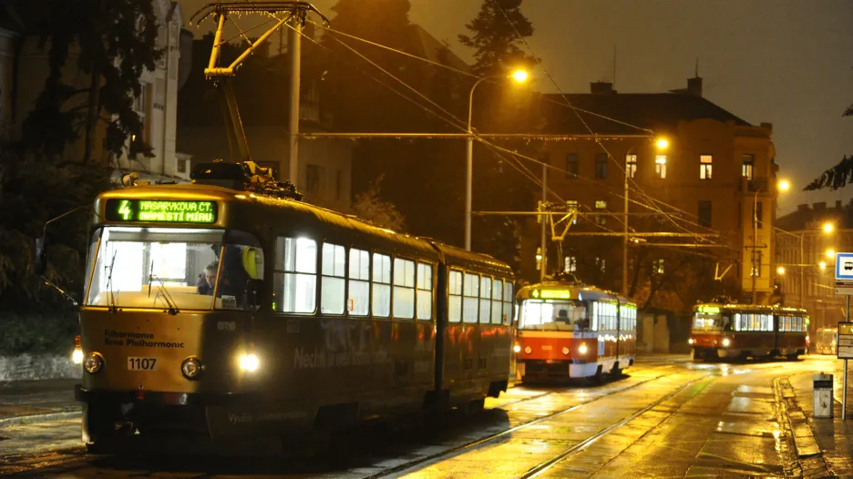 Námraza komplikuje tramvajový provoz