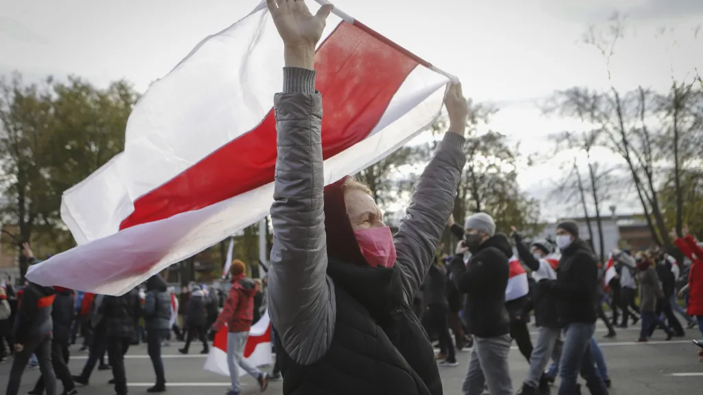 Protesty v Bělorusku