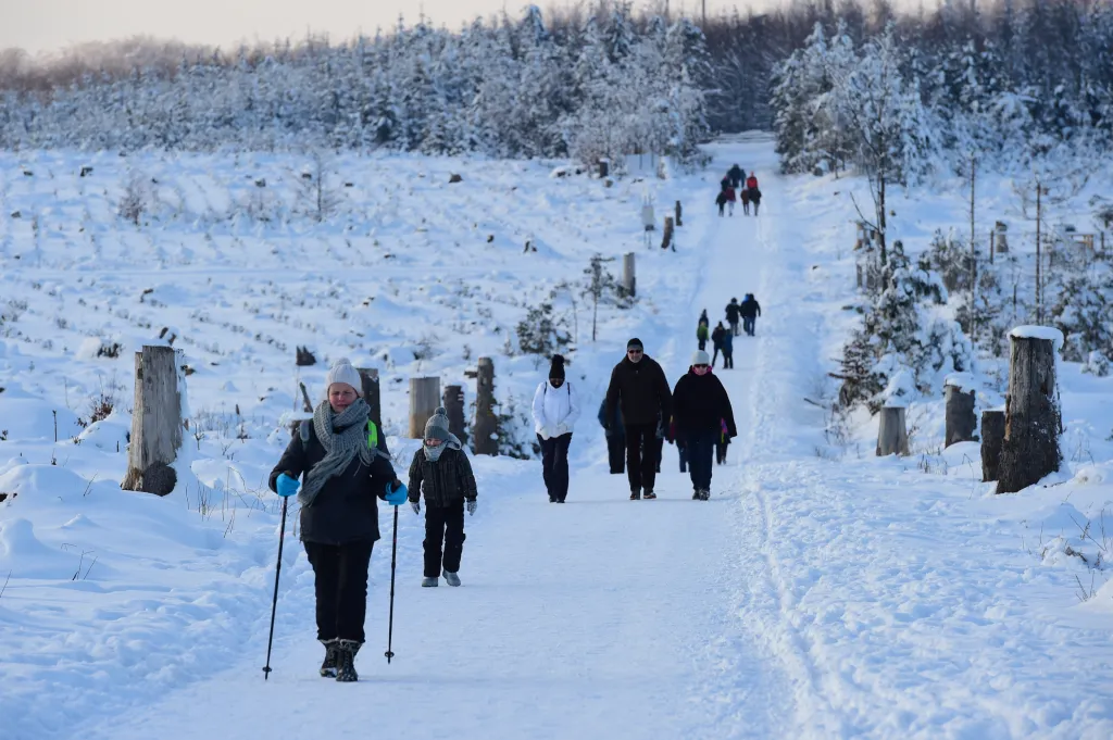 Odra pramení na jihovýchodních svazích Fidlova kopce, její pramen je přístupný (pouze o víkendech a ve dnech státních svátků) po červené turistické značce z obce Kozlov