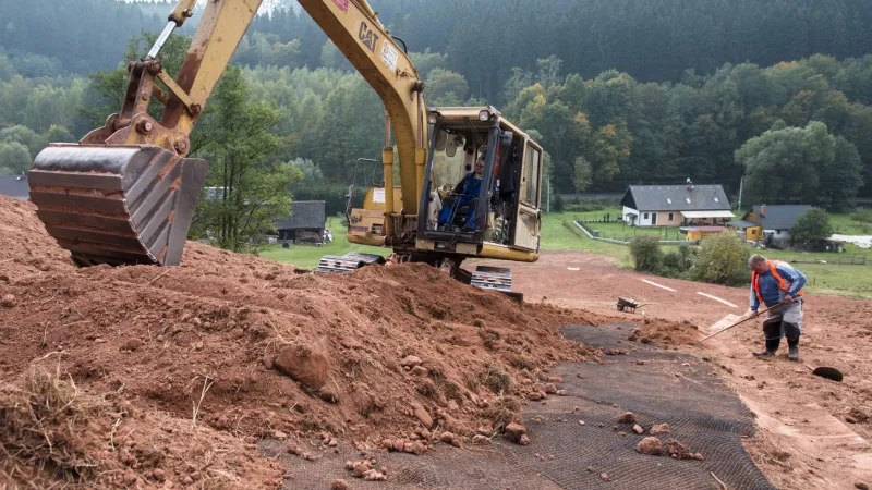 Následky povodní uklízejí v Rudníku dodnes
