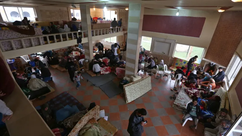 Libanon, Sýrie, stanoviště uprchlíků