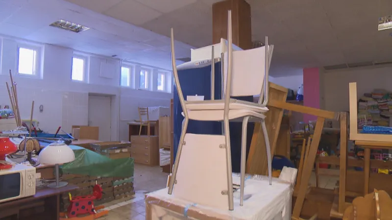 Nábytková banka v Liberci