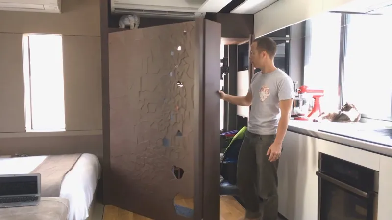 Život v malých bytech můžou ulehčit důmyslné přepážky