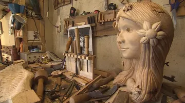 Řezbářská dílna ve Všechovicích